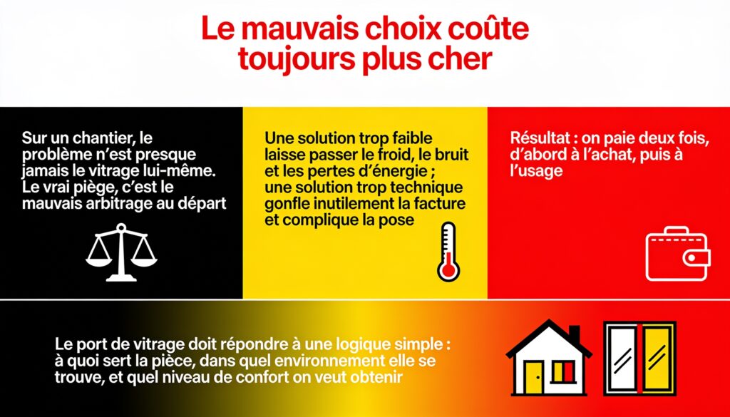 Le mauvais choix coûte toujours plus cher