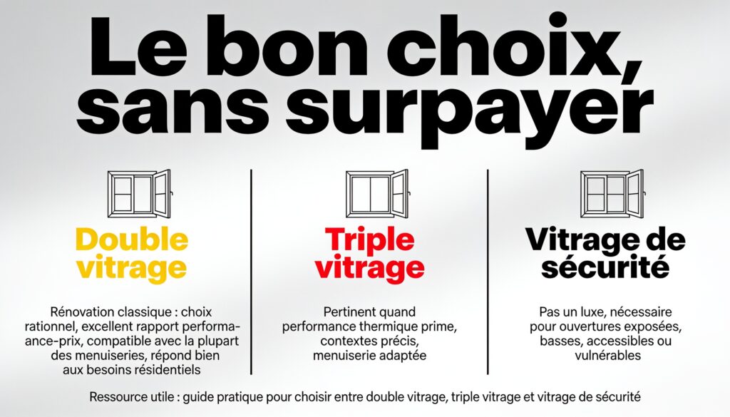 Le bon choix, sans surpayer